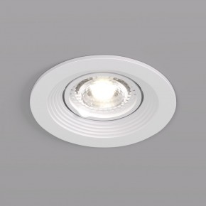 DK3029-WH Встраиваемый светильник, IP 20, 10 Вт, GU5.3, LED, белый, пластик в Приобье - priobie.ok-mebel.com | фото 2