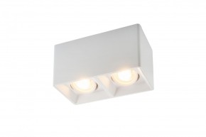 DK3035-WH Светильник накладной IP 20, 10 Вт, GU5.3, LED, белый, пластик в Приобье - priobie.ok-mebel.com | фото