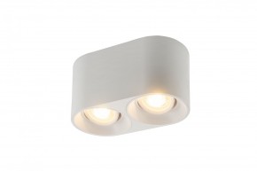DK3036-WH Светильник накладной IP 20, 10 Вт, GU5.3, LED, белый, пластик в Приобье - priobie.ok-mebel.com | фото