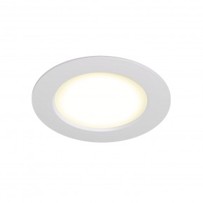DK3046-WH Встраиваемый светильник, IP 20, 5Вт, LED, белый, пластик в Приобье - priobie.ok-mebel.com | фото 3