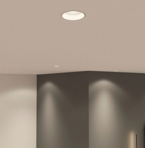 DK3055-WH Встраиваемый светильник, IP 20, 10 Вт, GU5.3, LED, белый, пластик в Приобье - priobie.ok-mebel.com | фото 6