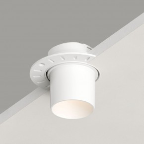 DK3057-WH Встраиваемый светильник под шпатлевку, IP20, до 15 Вт, LED, GU5,3, белый, пластик в Приобье - priobie.ok-mebel.com | фото 3