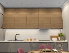 DK3061-WH+CH Встраиваемый светильник, IP 20, 10 Вт, GU5.3, LED, белый/хром, пластик в Приобье - priobie.ok-mebel.com | фото 2