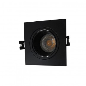 DK3071-BK Встраиваемый светильник, IP 20, 10 Вт, GU5.3, LED, черный/черный, пластик в Приобье - priobie.ok-mebel.com | фото
