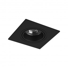 DK3071-BK Встраиваемый светильник, IP 20, 10 Вт, GU5.3, LED, черный/черный, пластик в Приобье - priobie.ok-mebel.com | фото 6