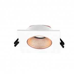 DK3071-WBR Встраиваемый светильник, IP 20, 10 Вт, GU5.3, LED, белый/бронзовый, пластик в Приобье - priobie.ok-mebel.com | фото 3