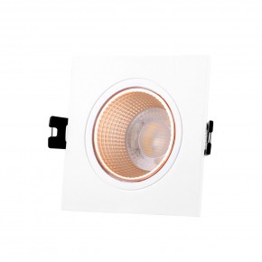 DK3071-WBR Встраиваемый светильник, IP 20, 10 Вт, GU5.3, LED, белый/бронзовый, пластик в Приобье - priobie.ok-mebel.com | фото