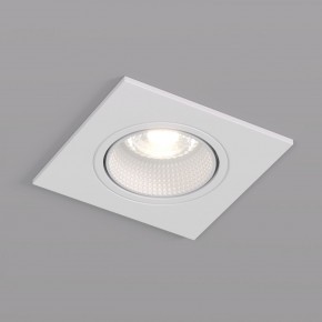 DK3071-WH Встраиваемый светильник, IP 20, 10 Вт, GU5.3, LED, белый/белый, пластик в Приобье - priobie.ok-mebel.com | фото