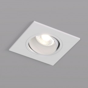 DK3071-WH Встраиваемый светильник, IP 20, 10 Вт, GU5.3, LED, белый/белый, пластик в Приобье - priobie.ok-mebel.com | фото 3