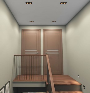DK3072-BBR Встраиваемый светильник, IP 20, 10 Вт, GU5.3, LED, черный/бронзовый, пластик в Приобье - priobie.ok-mebel.com | фото 3