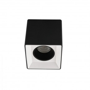 DK3080-BW+BK Светильник накладной IP 20, 10 Вт, GU5.3, LED, черно-белый/черный, пластик в Приобье - priobie.ok-mebel.com | фото