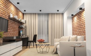 DK3080-BW+BK Светильник накладной IP 20, 10 Вт, GU5.3, LED, черно-белый/черный, пластик в Приобье - priobie.ok-mebel.com | фото 2