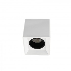 DK3080-WH+BK Светильник накладной IP 20, 10 Вт, GU5.3, LED, белый/черный, пластик в Приобье - priobie.ok-mebel.com | фото