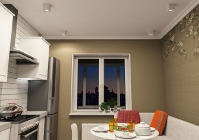DK3080-WH Светильник накладной IP 20, 10 Вт, GU5.3, LED, белый/белый, пластик в Приобье - priobie.ok-mebel.com | фото 2