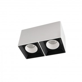 DK3085-WB+WH Светильник накладной IP 20, 10 Вт, GU5.3, LED, бело-черный/белый, пластик в Приобье - priobie.ok-mebel.com | фото