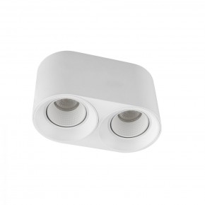 DK3096-WH Светильник накладной IP 20, 10 Вт, GU5.3, LED, белый/белый, пластик в Приобье - priobie.ok-mebel.com | фото