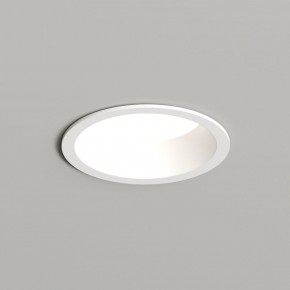 DK3103-WH Встраиваемый влагозащищенный светильник, IP 65, 10 Вт, GU5.3, LED, белый, пластик в Приобье - priobie.ok-mebel.com | фото 1