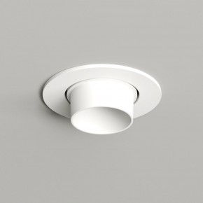 DK3120-WH Встраиваемый светильник, IP20, до 15 Вт, LED, GU5,3, белый, пластик в Приобье - priobie.ok-mebel.com | фото 1