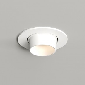 DK3120-WH Встраиваемый светильник, IP20, до 15 Вт, LED, GU5,3, белый, пластик в Приобье - priobie.ok-mebel.com | фото