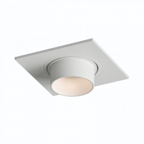 DK3121-WH Встраиваемый светильник, IP20, до 15 Вт, LED, GU5,3, белый, пластик в Приобье - priobie.ok-mebel.com | фото 4