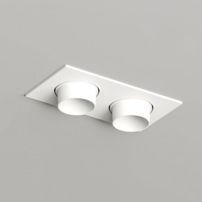 DK3122-WH Встраиваемый светильник, IP20, до 15 Вт, LED, GU5,3, белый, пластик в Приобье - priobie.ok-mebel.com | фото 2