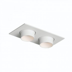 DK3122-WH Встраиваемый светильник, IP20, до 15 Вт, LED, GU5,3, белый, пластик в Приобье - priobie.ok-mebel.com | фото 4