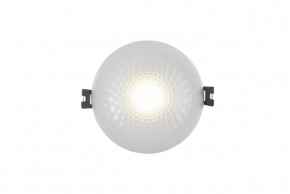 DK3500-WH Встраиваемый светильник,IP 20, 6Вт, LED, белый, пластик в Приобье - priobie.ok-mebel.com | фото 2