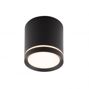 DK4016-BK Светильник накладной IP 20, 5 Вт, LED 3000, черный, алюминий/акрил в Приобье - priobie.ok-mebel.com | фото