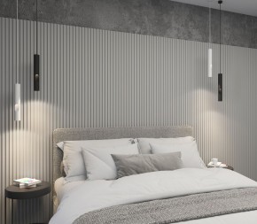 DK4045-WH Подвесной светильник, с декоративным вырезом, IP 20, до 15 Вт, LED, GU10, белый, алюминий в Приобье - priobie.ok-mebel.com | фото 4
