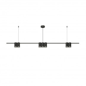 DK4063-BK Подвесной светильник ORBIT, IP20, 7xGU10 LED до 15 Вт, черный матовый, алюминий в Приобье - priobie.ok-mebel.com | фото 3