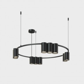 DK4065-BK Подвесной светильник ORBIT, IP20, 10xGU10 LED до 15 Вт, черный матовый, алюминий в Приобье - priobie.ok-mebel.com | фото