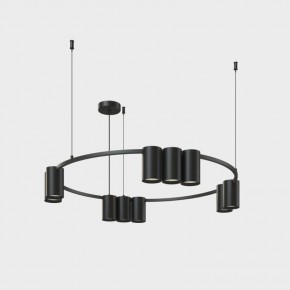 DK4065-BK Подвесной светильник ORBIT, IP20, 10xGU10 LED до 15 Вт, черный матовый, алюминий в Приобье - priobie.ok-mebel.com | фото 2
