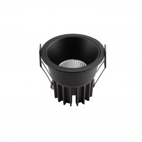DK4400-BK Встраиваемый светильник, IP 20, 7 Вт, LED 3000, черный, алюминий в Приобье - priobie.ok-mebel.com | фото 2