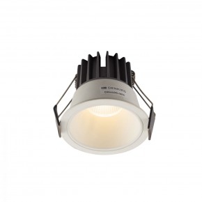 DK4400-WH Встраиваемый светильник, IP 20, 7 Вт, LED 3000, белый, алюминий в Приобье - priobie.ok-mebel.com | фото