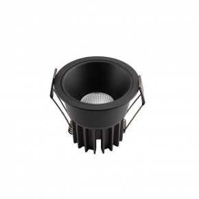 DK4500-BK Встраиваемый светильник, IP 20, 12 Вт, LED 3000, черный, алюминий в Приобье - priobie.ok-mebel.com | фото