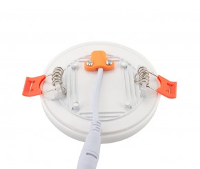 DK4604-WW Встраиваемый светильник, IP 20, 18 Вт, LED 3000, белый, пластик в Приобье - priobie.ok-mebel.com | фото 5