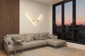 DK5010-SG Бра 600 мм, 3000К, IP20, 5 Вт, матовое золото в Приобье - priobie.ok-mebel.com | фото 7