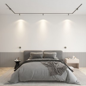 DK5072-DN Бра SHINE WALL со светодиодом, D104*H68, IP20, 3000К, 3W, RA?90, темный никель, алюминий в Приобье - priobie.ok-mebel.com | фото 4