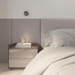 DK5072-DN Бра SHINE WALL со светодиодом, D104*H68, IP20, 3000К, 3W, RA?90, темный никель, алюминий в Приобье - priobie.ok-mebel.com | фото 9