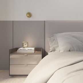 DK5072-SB Бра SHINE WALL со светодиодом, D104*H68, IP20, 3000К, 3W, RA?90, сатинированная латунь, алюминий в Приобье - priobie.ok-mebel.com | фото 9