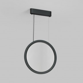 DK6604-BK Подвесной вертикальный светильник Veil со светодиодом H1500 d450 220V 36W 3000-6000K IP20 черный алюминий в Приобье - priobie.ok-mebel.com | фото 2