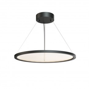 DK6616-BK Подвесной горизонтальный светильник Veil со светодиодом H900 d600 220V 48W 3000-6000K IP20 черный алюминий в Приобье - priobie.ok-mebel.com | фото 4