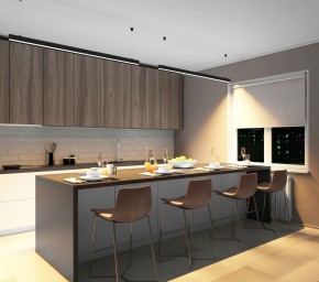 DK9153-BK Линейный светильник 42W 1500mm 3000K, черный в Приобье - priobie.ok-mebel.com | фото 7