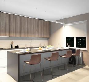 DK9154-WH Линейный светильник 42W 1500mm 4000K, белый в Приобье - priobie.ok-mebel.com | фото