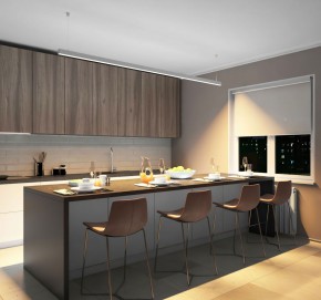 DK9253-WH Линейный светильник 62W 2500mm 3000K, белый в Приобье - priobie.ok-mebel.com | фото 4