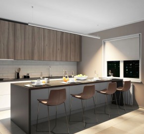 DK9254-WH Линейный светильник 62W 2500mm 4000K, белый в Приобье - priobie.ok-mebel.com | фото 4
