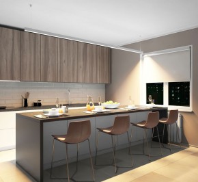 DK9303-WH Линейный светильник 72W 3000mm 3000K, белый в Приобье - priobie.ok-mebel.com | фото 4