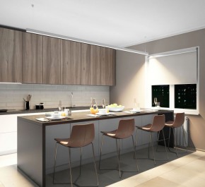 DK9304-WH Линейный светильник 72W 3000mm 4000K, белый в Приобье - priobie.ok-mebel.com | фото 4