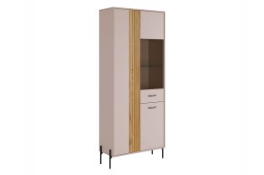 ДОМИНИКА Шкаф двухдверный (со стеклом) в Приобье - priobie.ok-mebel.com | фото