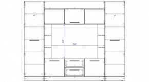 ДУБЛИН Гостиная в Приобье - priobie.ok-mebel.com | фото 2